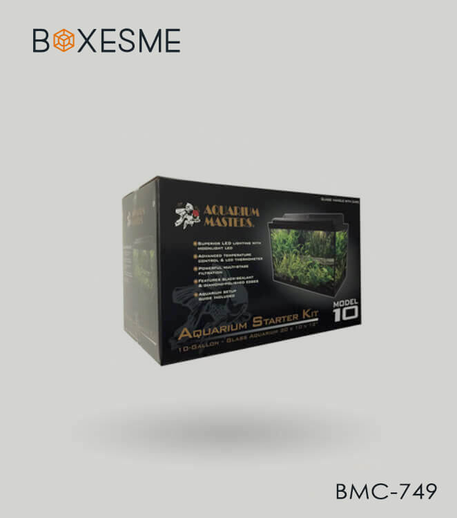 custom aquarium product packaging boxes